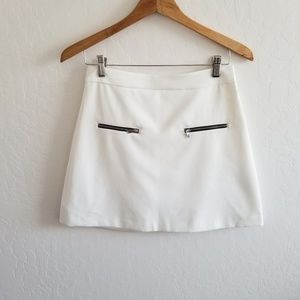 Zara Front Zippers Skirt